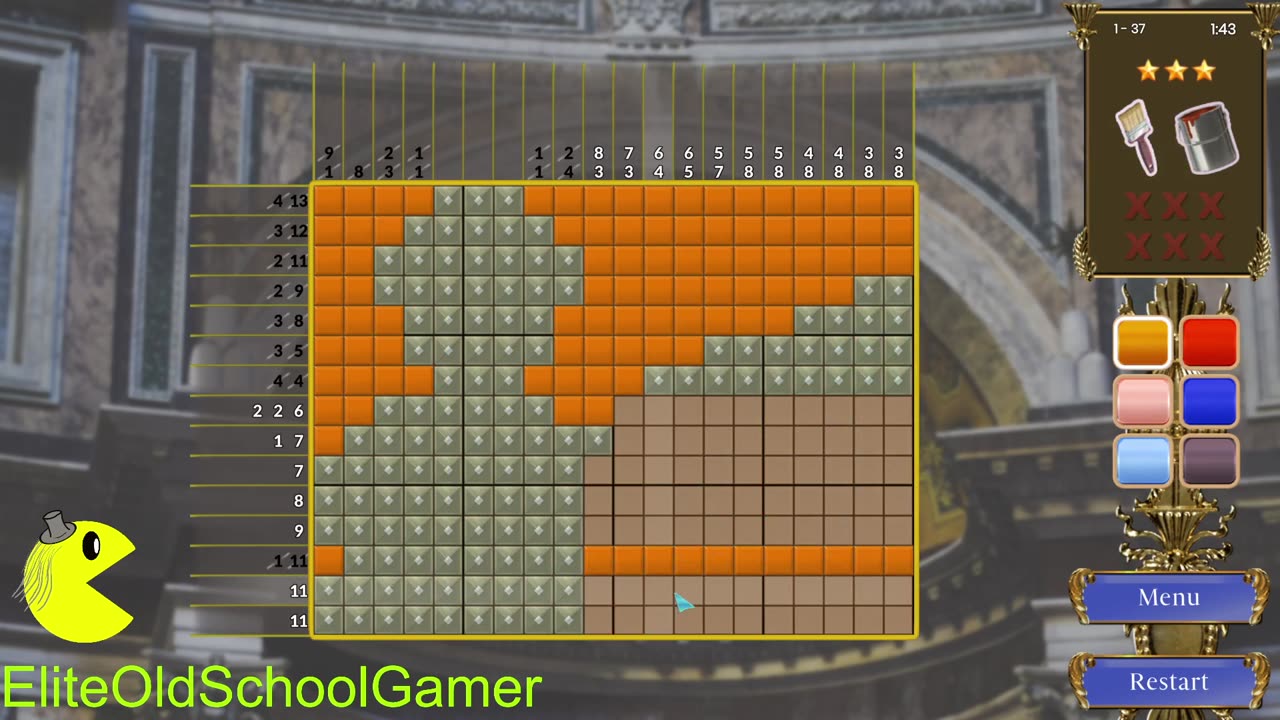Prime Mosaic - Review and Walk-through - Level 37 - May 2025