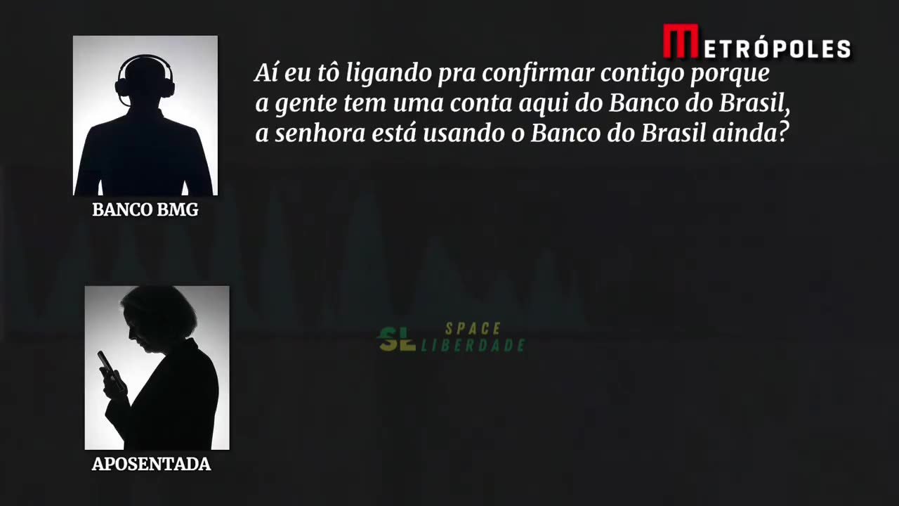 Correspondente do Banco BMG, envolvido nas fraudes do INSS, engana aposentada para contratar empréstimo consignado editando a gravação, posteriormente