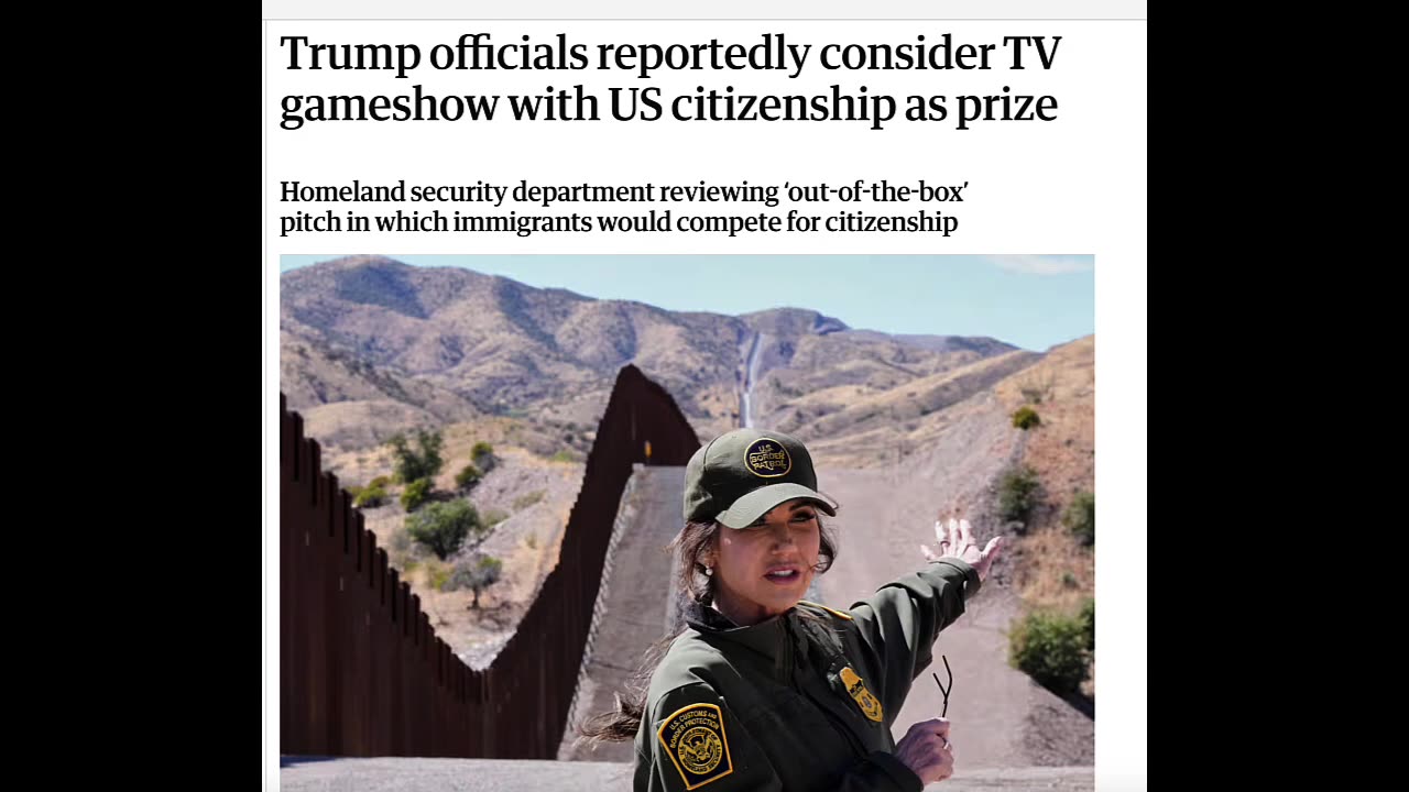 DONALD TRUMP AND THE GOVERNMENT ARE CONSIDERING MAKING A REAL LIFE HUNGER GAMES REALITY TV SHOW!