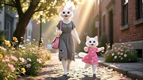 💔 Heartbroken in the Hallway 😢 | When Love Turns🎓🐱 | AI Cute Cat’s Teen Storys #viralcat #teenstor