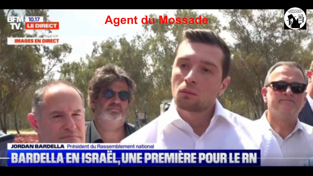Le secret israélien de Bardella AGENT DU MOSSADE - Sioniste - PAR PANANZA 𤢠V2