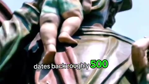 Man Eating Babies Statue