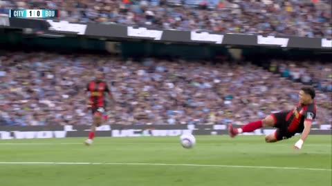 Highlight Man City vs Bournemouth 3-1