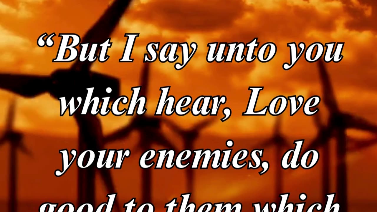 Luke 6:27