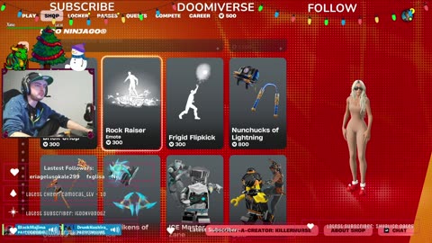 NEW FORTNITE WINTERFEST UPDATE! 183+ Crown Wins!