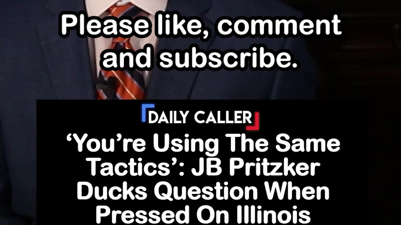 JB Pritzker Avoids Question on Illinois Gerrymandering Hypocrisy: ‘You’re Using The Same Tactics’
