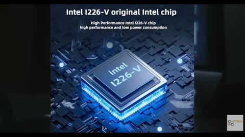 Buacoz Dual-Port Server Network Card with Intel I226-V Chip PCI-E X1 2.5G Gigabi