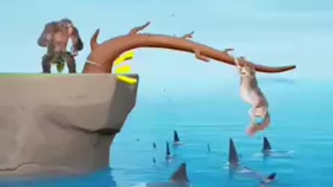 Shark attackormonkey fight gt Wolf Game,Viral gaming experiences,shortWe,CryptoGaming#PlayToEarn