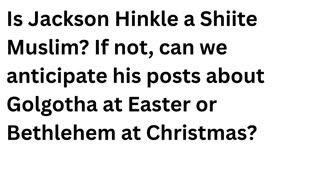 Jackson Hinkle's strange post