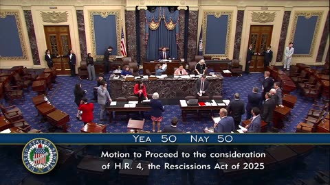 Senate votes to advance DOGE cuts bill