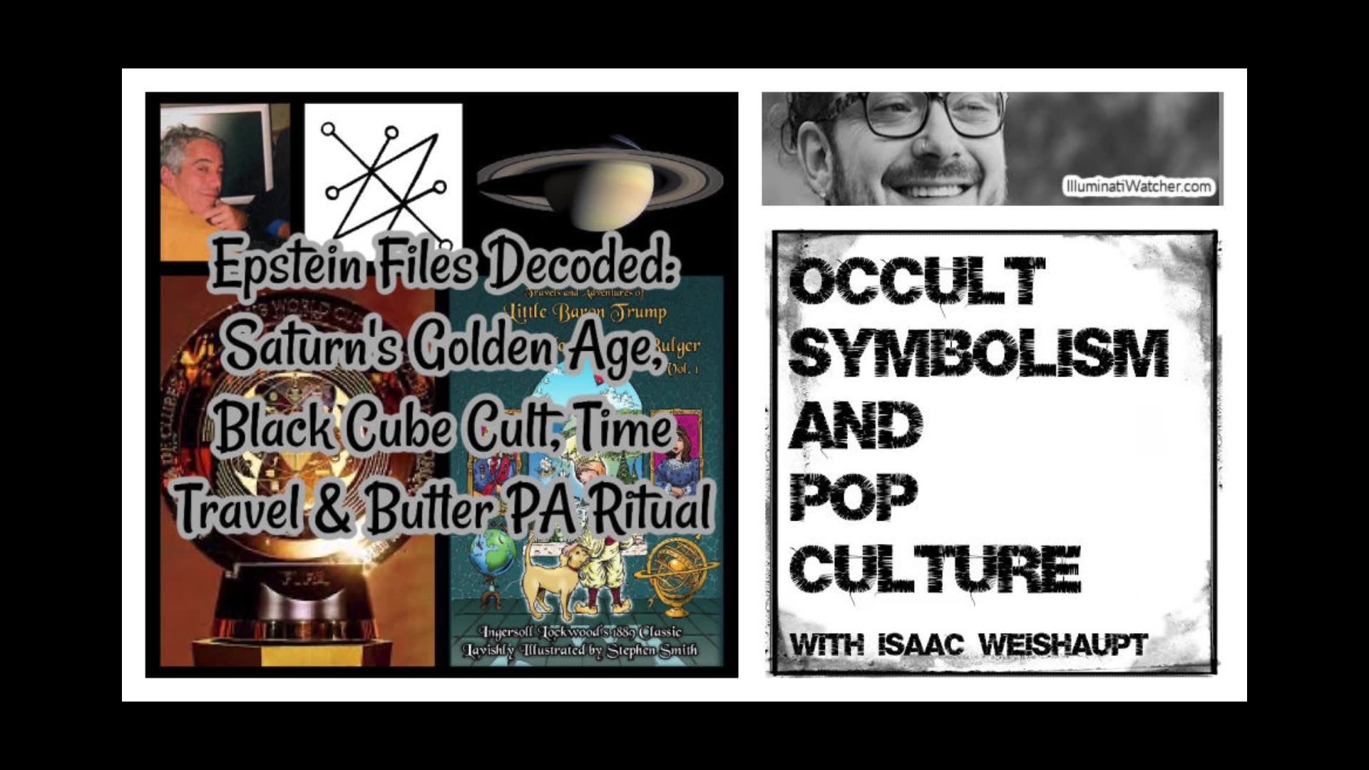 Epstein Files Decoded: Saturns Golden Age, Black Cube Cult, Time Travel & Butler PA Ritual