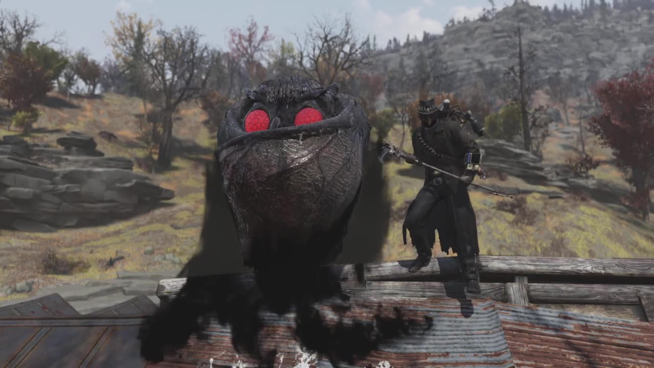 Fallout 76 Finding Mothman