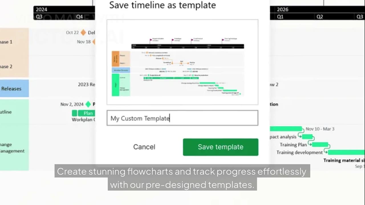 Kickstart Every Project with Custom Templates | Office Timeline