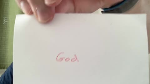 Shorthand ASL (God)
