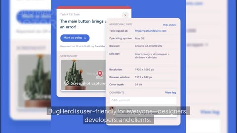 BugHerd Feedback on Designs & Deliverables | Simplify Client Approvals