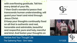 Warfare And Your Thought Life