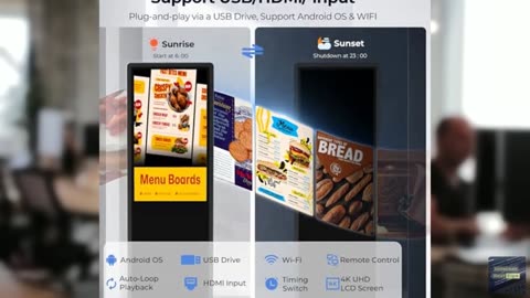 JASZDOT Digital Signage Display, LCD Screen Digital Kiosks & Interactive Display