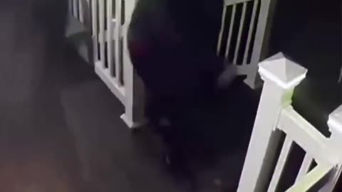Three intruders versus one shotgun