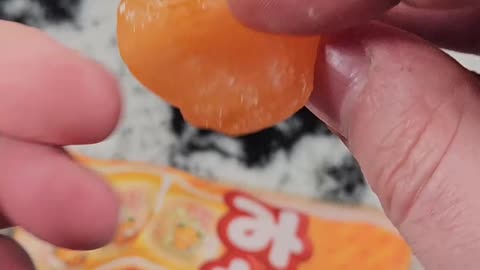 Seiki One-Bite Mochi: Mikan Orange #asmr #snacks