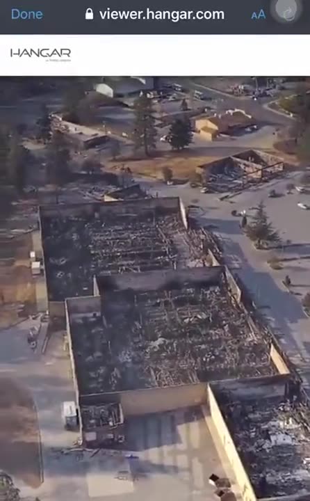 DEW vs forest fires. The first burns houses from the inside out, the latter leaves a trail.