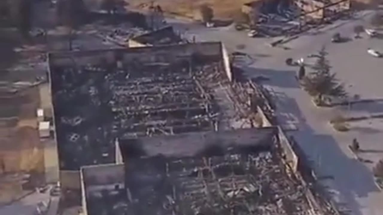 DEW vs forest fires. The first burns houses from the inside out, the latter leaves a trail.