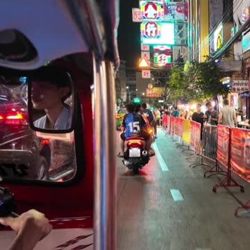 Tuk Tuk Night Drive in Bangkok!🔥🇹🇭