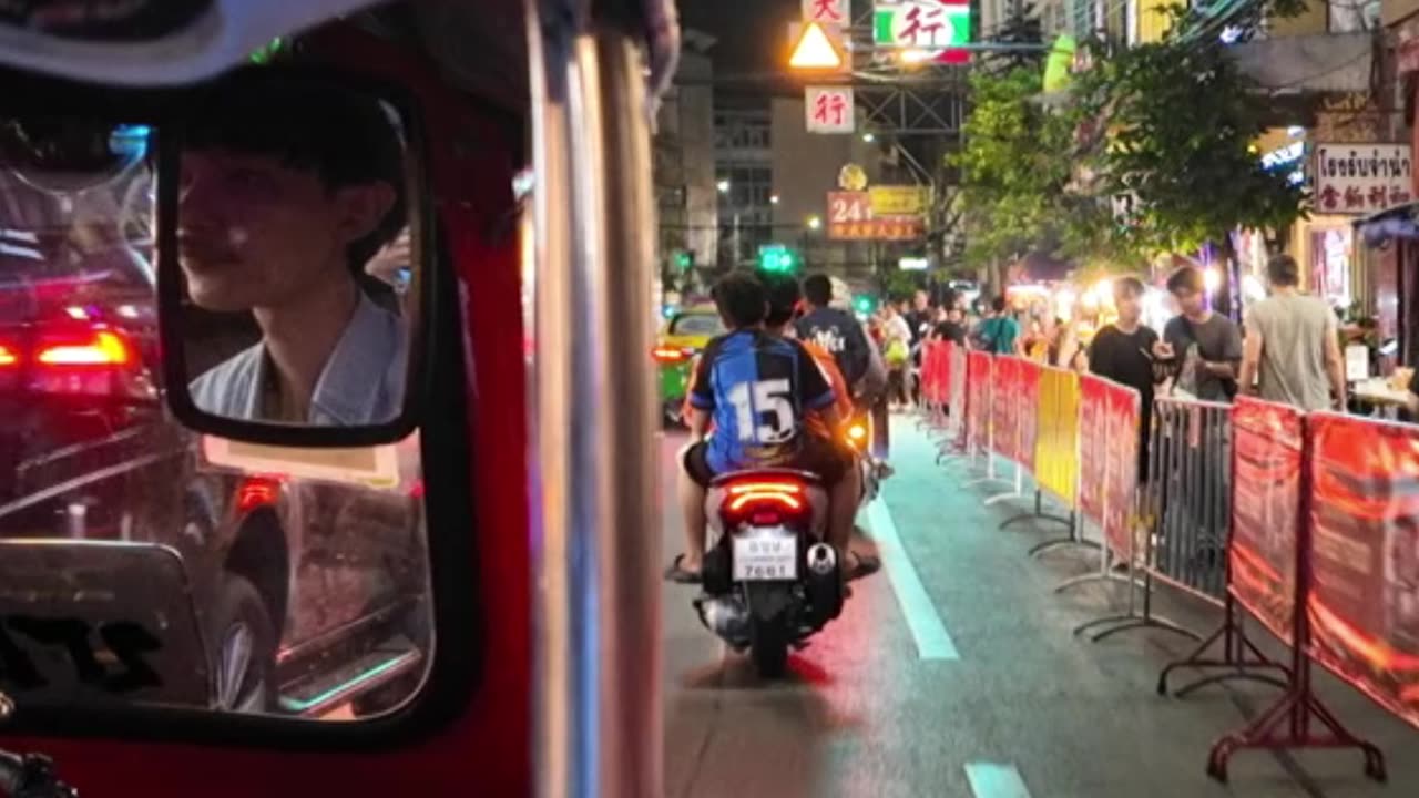 Tuk Tuk Night Drive in Bangkok!🔥🇹ðŸ‡