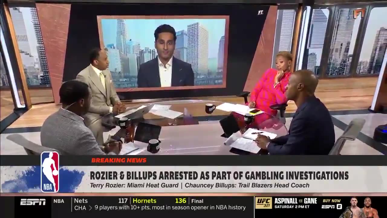 Stephen A. Smith is super upset of the NBA rigging — NOT…
