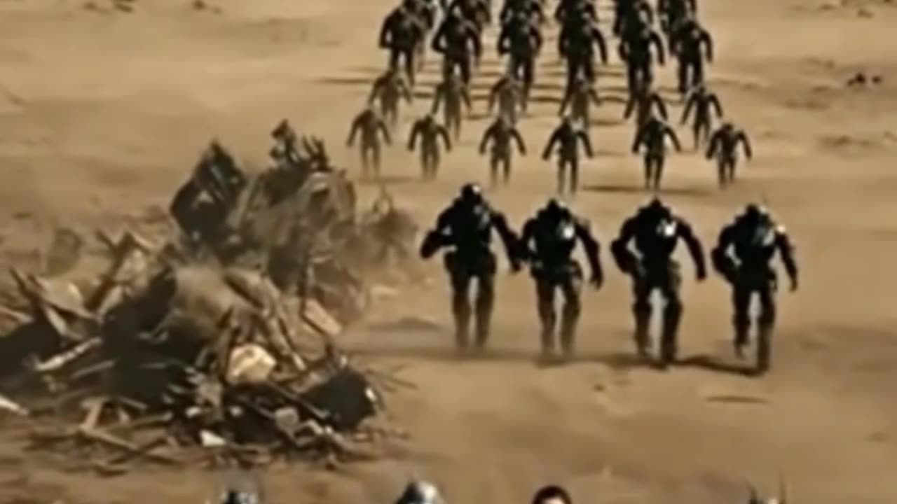 On the March