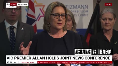 Victorian Premier Jacinta Allan says that despite compulsory Holocaust education already being taught in schools, the curriculum will be reviewed to cover the ‘modern version of antisemitism,’ arguing that “words are being used as weapons.”