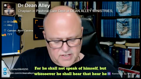 Discerning God's Will: Chaplain Dean Alley's Insights on Prayer, Scripture, and Surrender