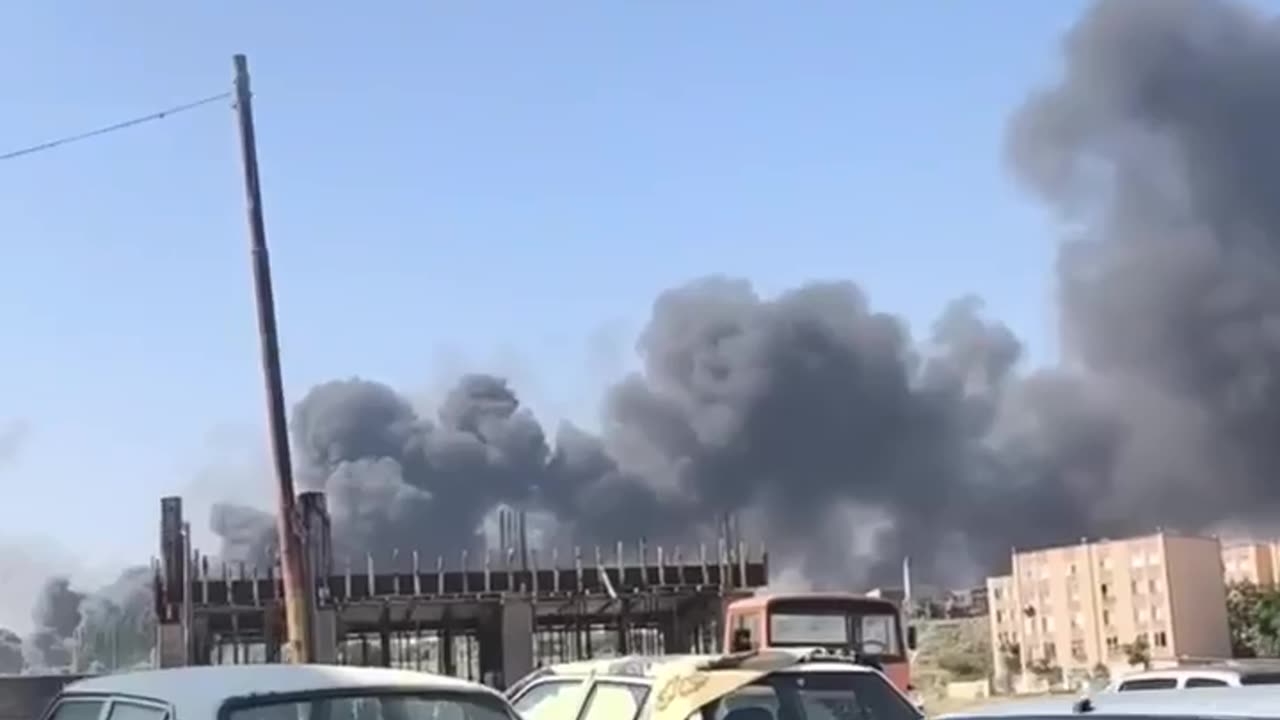 IDF attacks in Tabriz