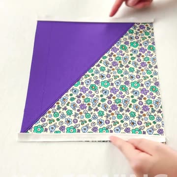 Two Tone Pouch👝✨ | DIY | Quick Sewing Tips No.290