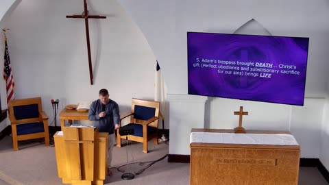 8-31-25 PM - "Peace, Hope, and the Second Adam" (Romans 5) - Pastor Devin Miller