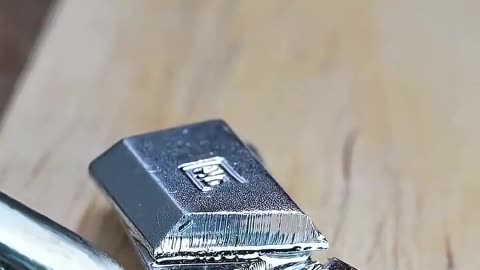 MERCURY DEVOURS GOLD ON CONTACT FORMING A SOFT ALLOY CALLED AN AMALGAM