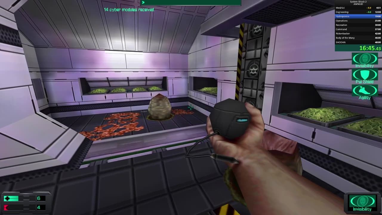 System Shock 2 AMGID Speedrun: 47m 45s - Psi Ghost build
