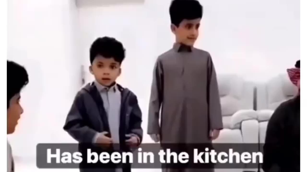 Lil' dude too bold