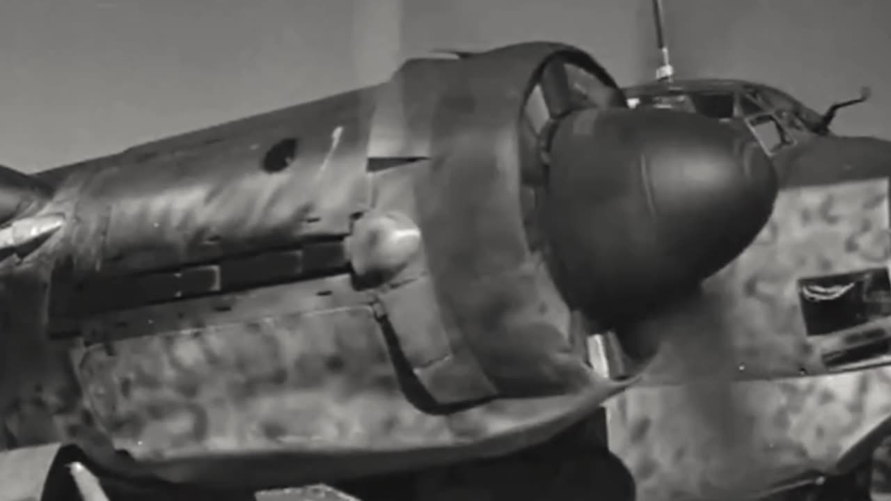 Captured Junkers Ju 88 A-4 bombers in French service with GB 1/31 in 1945