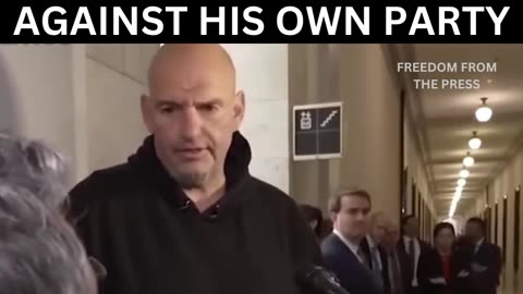 WATCH: Fetterman Goes Nuclear on His Party for Sticking with Schumer’s Terrible Agenda