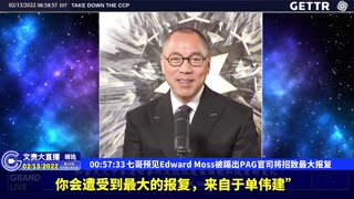 （18|61）七哥预见Edward Moss被踢出PAG官司将招致最大报复【2022年02月13日文貴大直播精选】