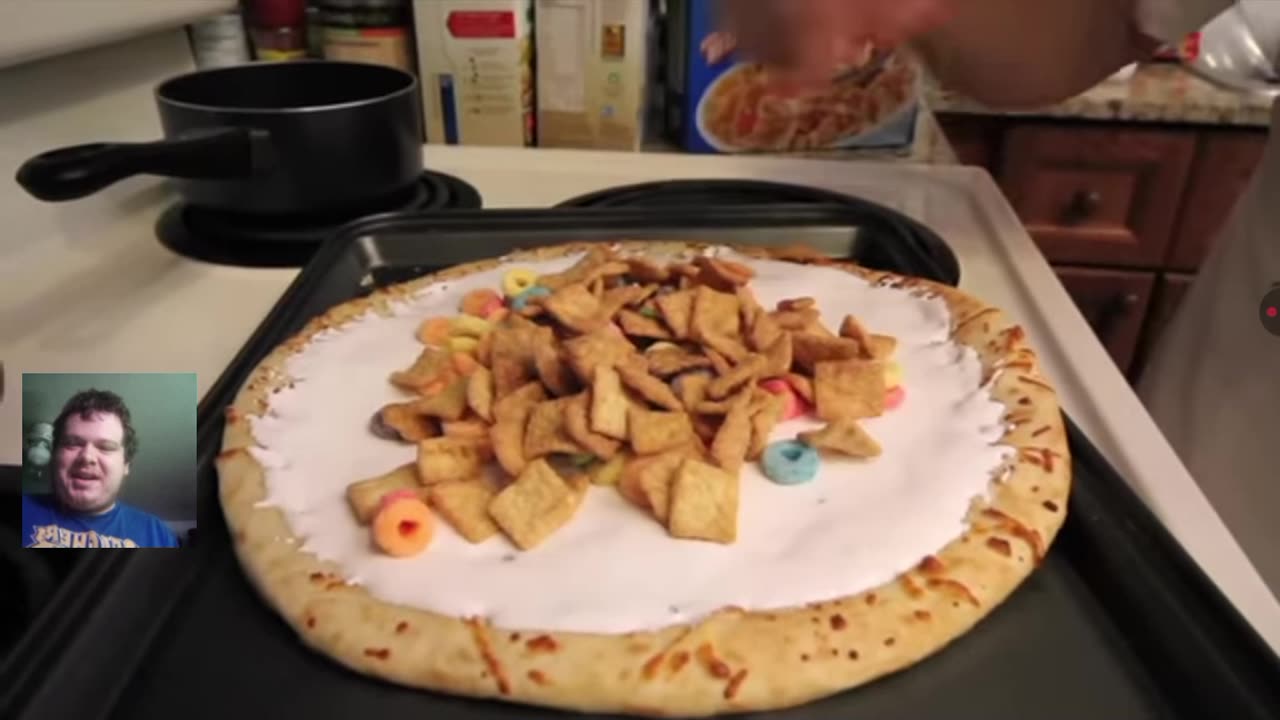 Reacting To Ghetto Chef 3: Cereal Pizza!