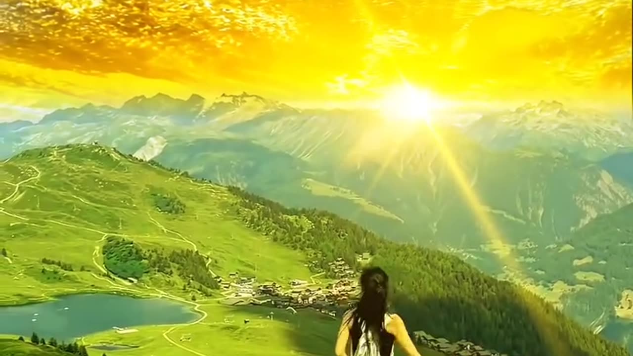 Beautiful Sky view 😍🌈🌌🏞️