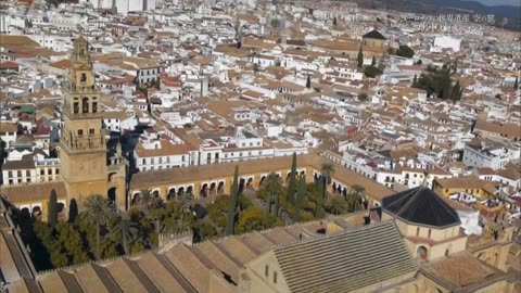空からクルージングmini・5分版- ヨーロッパの世界遺産 空の旅 「コルドバ(スペイン)」
