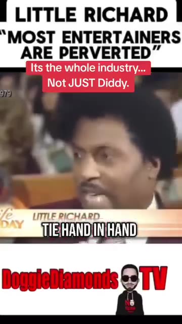 LITTLE RICHARD MMOST ENTERT AINERS ARE PERVERTED