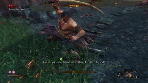 Sekiro_ Shadows Die Twice - Juzou the Drunkard Boss Fight