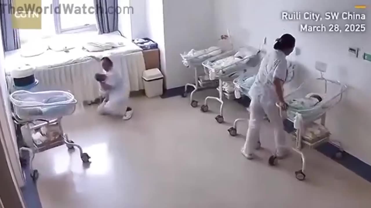 Brave Nurses in China Step Up to Safeguard Newborns Amidst the Myanmar Earthquake