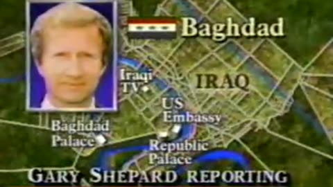 Desert Storm Begins During ABC News Broadcast 1991