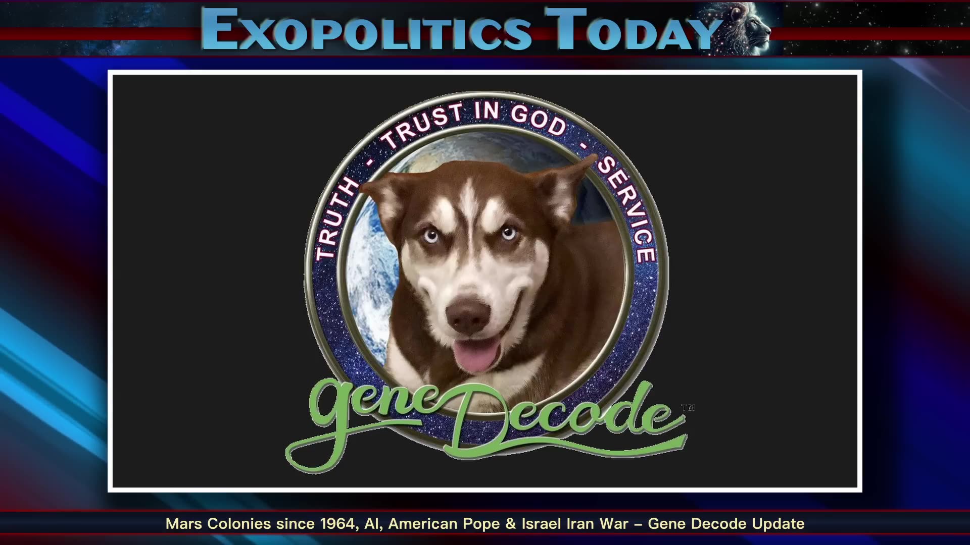 Mars Colonies since 1964 AI American Pope & Israel Iran War - Gene Decode Update