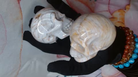 Natural Mexican Crazy Lace Agate Crystal Skulls - Choose Your Own Unique Design!