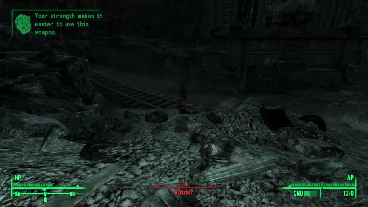 fallout 3 /traveling to VAULT 112 /GOD MODE